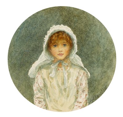 Studio di ritratto di Kitty da Helen Allingham